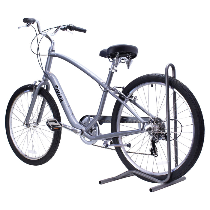 Schwinn Sivica 7 Aluminum Grey Hybrid/City/Cruiser Bike - S37257M60OS