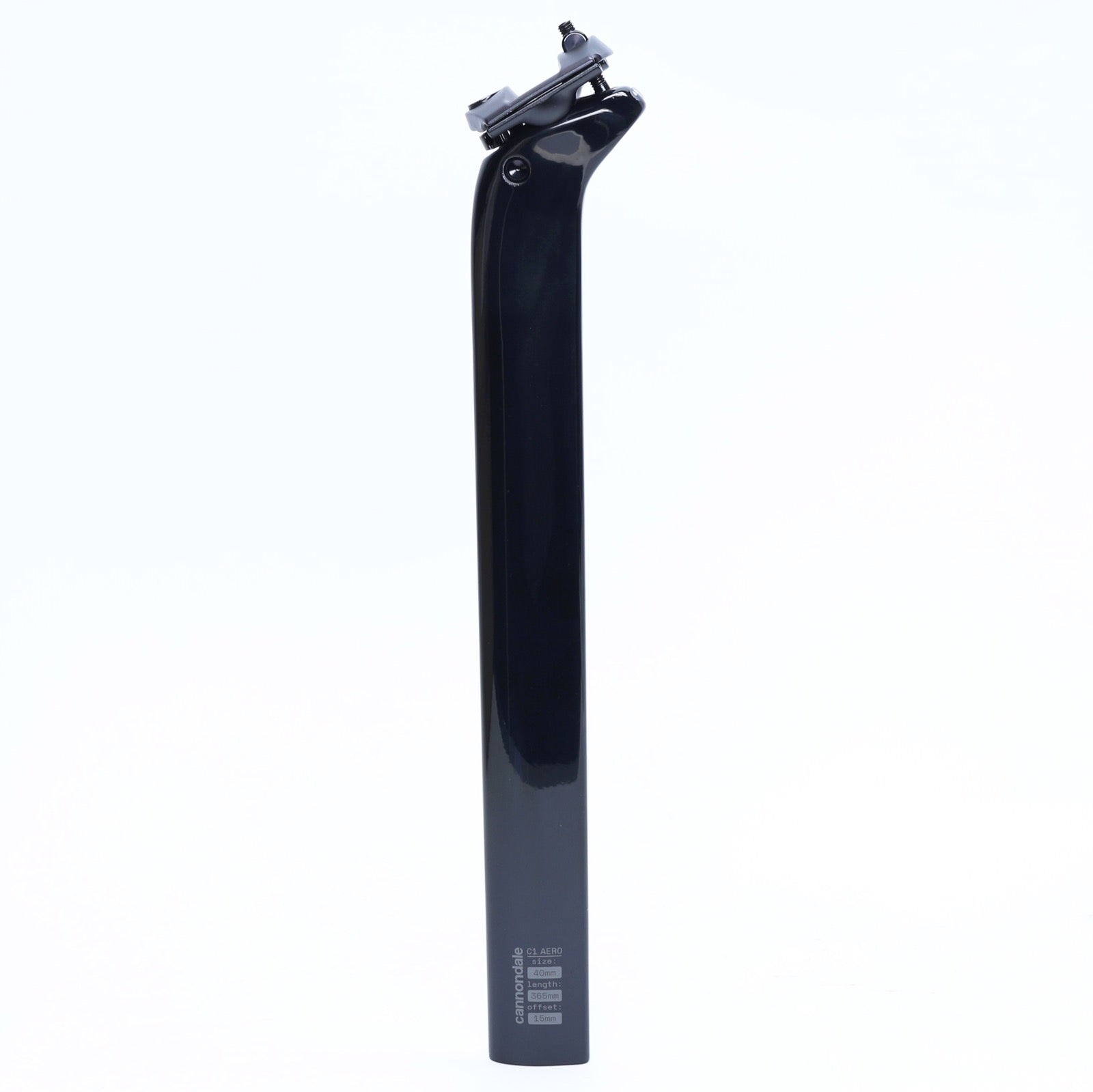 Cannondale Aero 40 V2 Seatpost Steel Hardware 370mm 15mm Offset K2601615