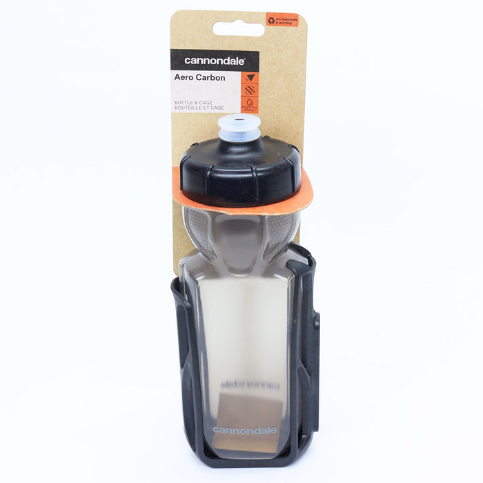 Cannondale Aero Carbon Water Bottle Cage and Aero Bottle CP502GU10OS