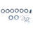 Cannondale Habit Link/Chainstay/Seatstay Pivot Bearing Kit K36092