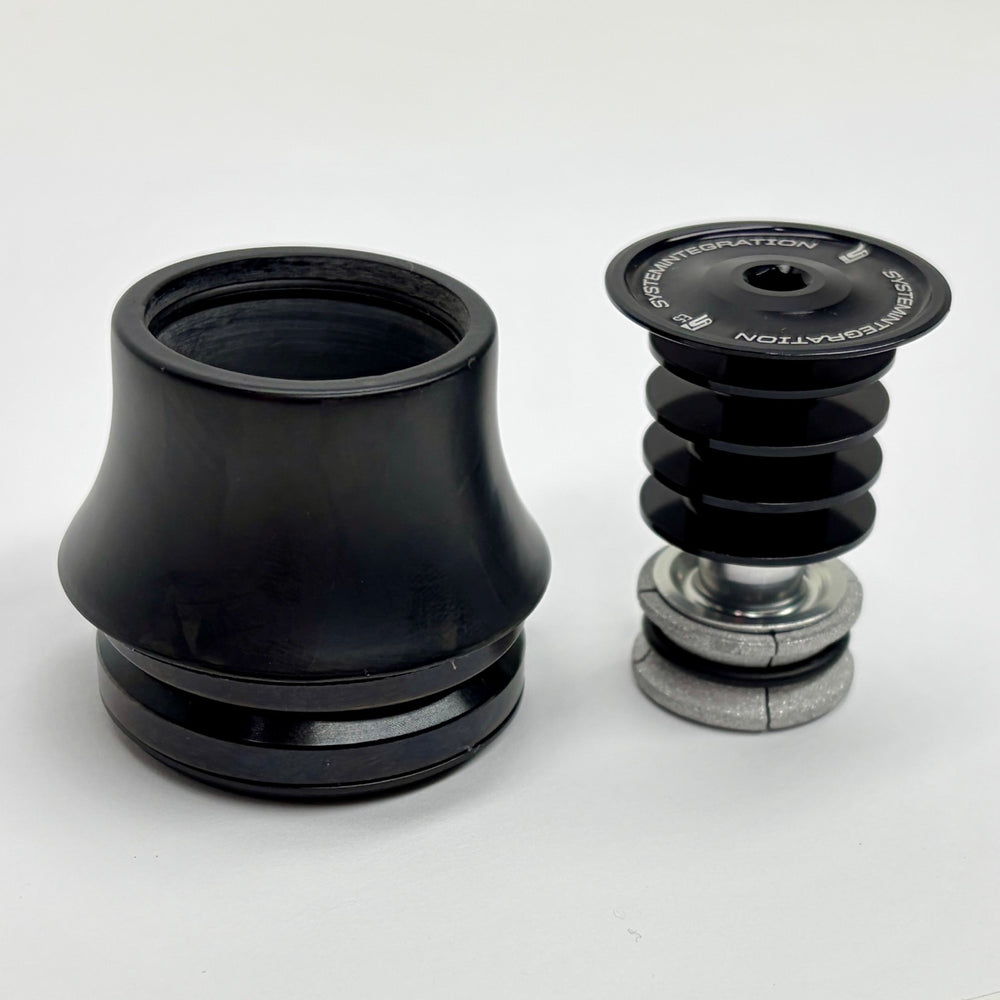 Cannondale 1 1/8" Straight Headset 25mm carbon top spacer w/ Crown Race + Compression Assembly