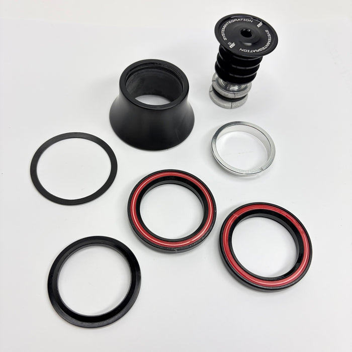 Cannondale 1 1/8" Straight Headset 25mm carbon top spacer w/ Crown Race + Compression Assembly