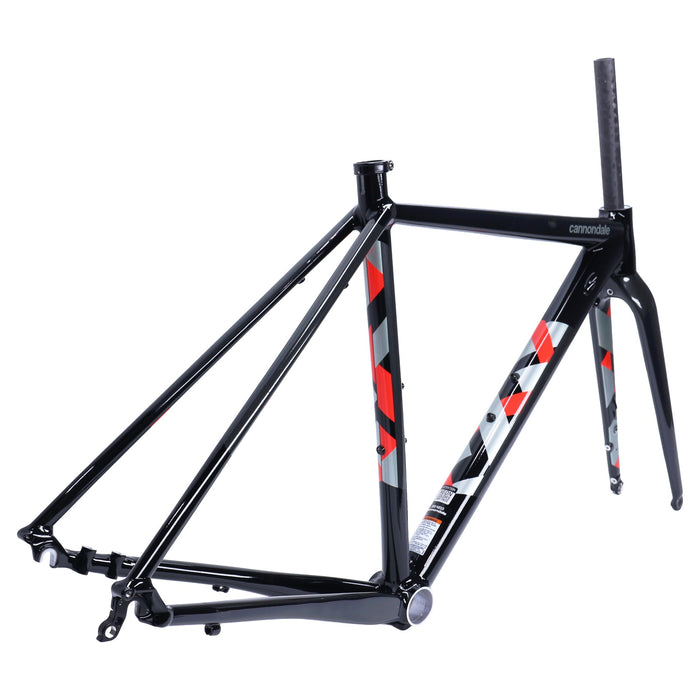 Cannondale CAADX Disc Cyclocross Frame and Fork Black Pearl w/ Red 46cm NOS