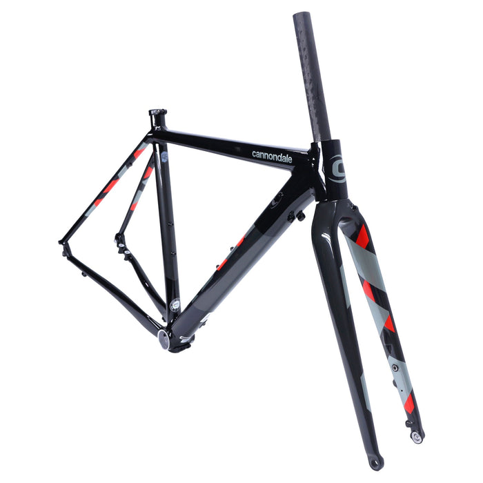 Cannondale CAADX Disc Cyclocross Frame and Fork Black Pearl w/ Red 46cm NOS