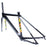 Cannondale CAADX Disc Cyclocross Frame + Fork Black Pearl Yellow Orange 46cm NOS