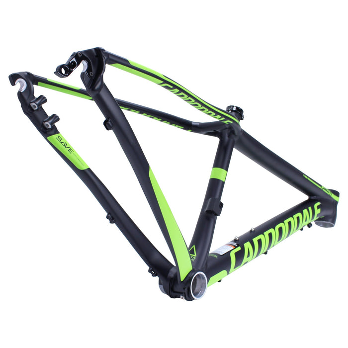 Cannondale F-Si 27.5" Aluminum Mountain Bike Frame Only BBQ Black/Green Extra Small NOS