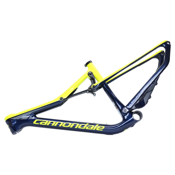 Cannondale Scalpel Si Carbon 27.5" Frame Only Midnight Blue/Yellow Small NOS