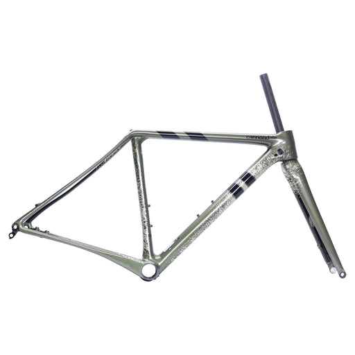 Cannondale SuperX Carbon Cyclocross Frame and Fork Green Splatter 46cm NOS