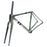 Cannondale SuperX Carbon Cyclocross Frame and Fork Green Splatter 46cm NOS