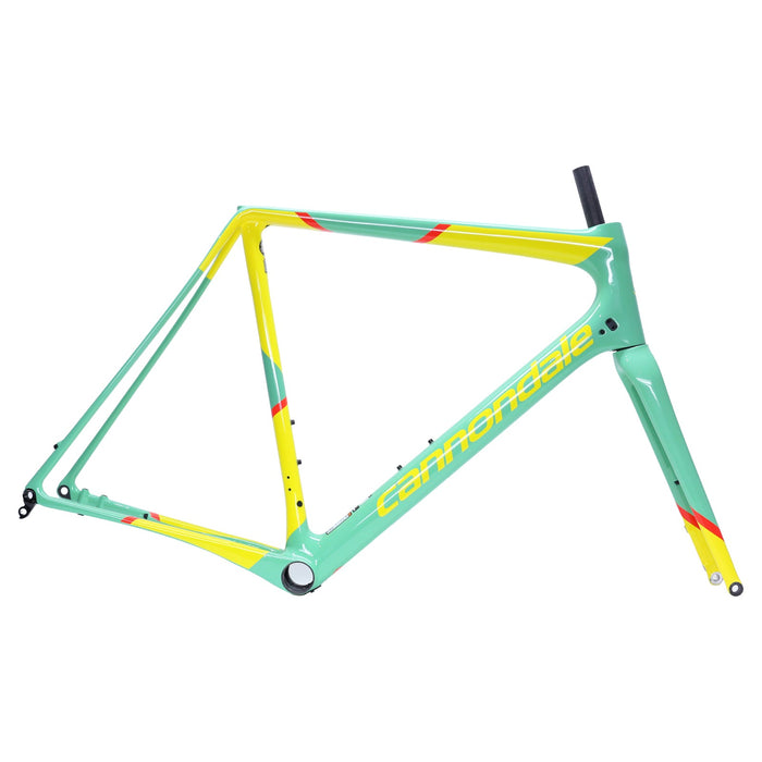 Cannondale SuperX Carbon Cyclocross Frame and Fork Mint/Yellow/Red 61cm