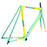 Cannondale SuperX Carbon Cyclocross Frame and Fork Mint/Yellow/Red 61cm