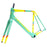 Cannondale SuperX Carbon Cyclocross Frame and Fork Mint/Yellow/Red 61cm