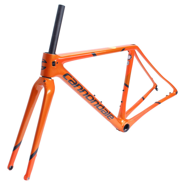 Cannondale SuperX Carbon Cyclocross Frame and Fork Orange 46cm C17099M7046