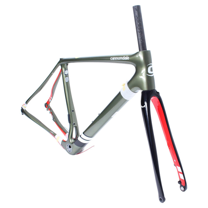 Cannondale Synapse Hi-Mod Carbon Disc Road Frame and Fork Mantis Green 51cm NOS