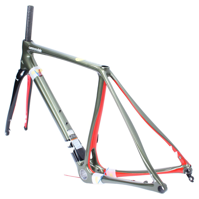 Cannondale Synapse Hi-Mod Carbon Disc Road Frame and Fork Mantis Green 51cm NOS