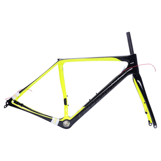 Cannondale Synapse Hi-Mod Carbon Disc Road Frame and Fork Volt Yellow 51cm NOS