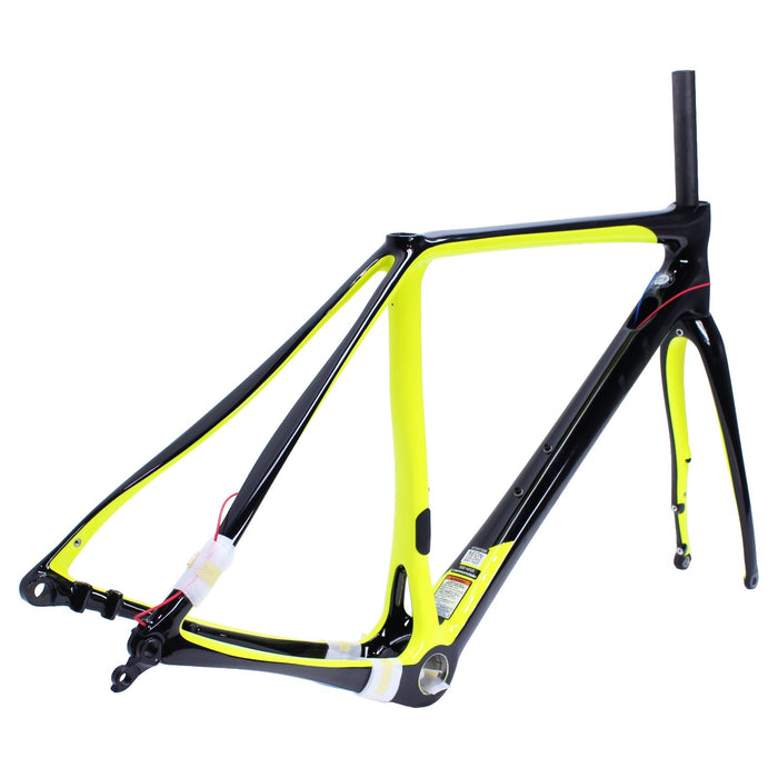 Cannondale Synapse Hi-Mod Carbon Disc Road Frame and Fork Volt Yellow 51cm NOS
