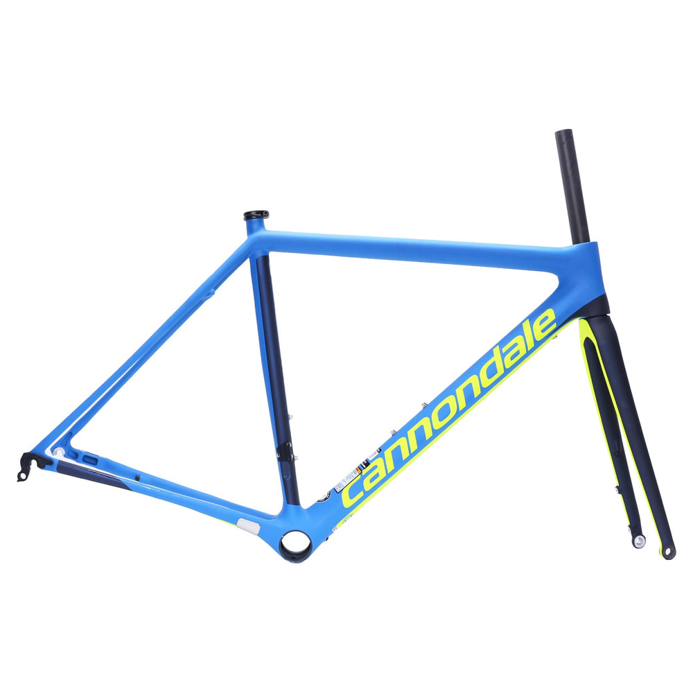 Cannondale SuperSix EVO Carbon Disc Frame and Fork Sapphire Blue 50cm NOS