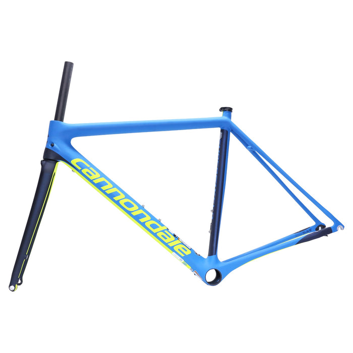 Cannondale SuperSix EVO Carbon Disc Frame and Fork Sapphire Blue 50cm NOS