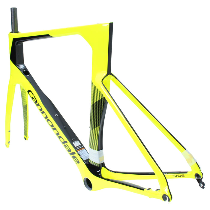 Cannondale SystemSix Carbon Disc Road Frame and Fork Voltage Yellow 60cm NOS