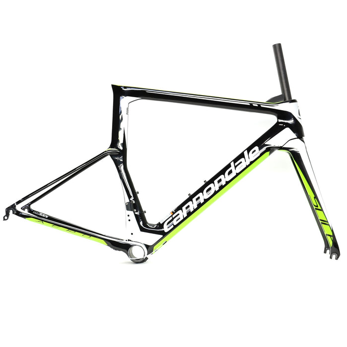 Cannondale 2016 Slice Carbon Multisport Frame/Fork 51cm Black/Green/White NOS