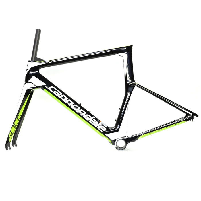 Cannondale 2016 Slice Carbon Multisport Frame/Fork 51cm Black/Green/White NOS