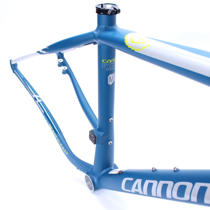Cannondale 2016 Beast of the East Frame Only Medium Teal w/ Yellow NOS