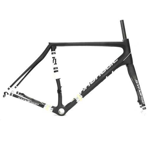 NOS Cannondale 2015 Synapse Carbon Disc Frame/Fork 54cm Matte Black w/ White