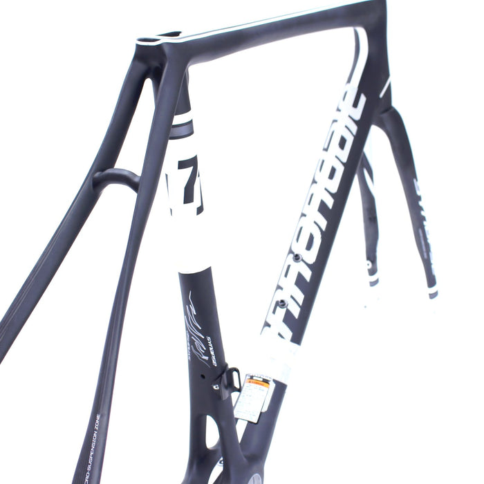 NOS Cannondale 2015 Synapse Carbon Disc Frame/Fork 54cm Matte Black w/ White