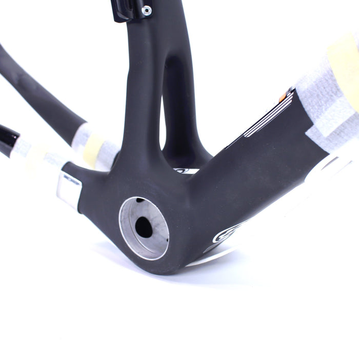 NOS Cannondale 2015 Synapse Carbon Disc Frame/Fork 54cm Matte Black w/ White