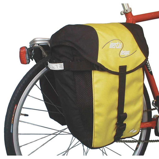 Inertia Designs, Cam Dry Load Panniers - Black/ Yellow