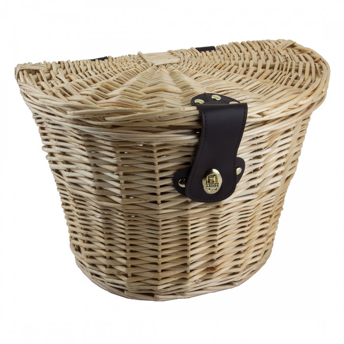 SUNLITE Willow Picnic Basket BASKET SUNLT FT WILLOW PICNIC 14.5x10.5x9 w/STRAPS