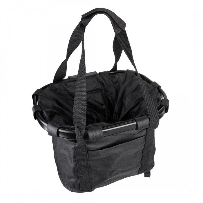 SUNLITE Canvas & Alloy QR Basket BASKET SUNLT FT CANVAS/ALY BLK QR