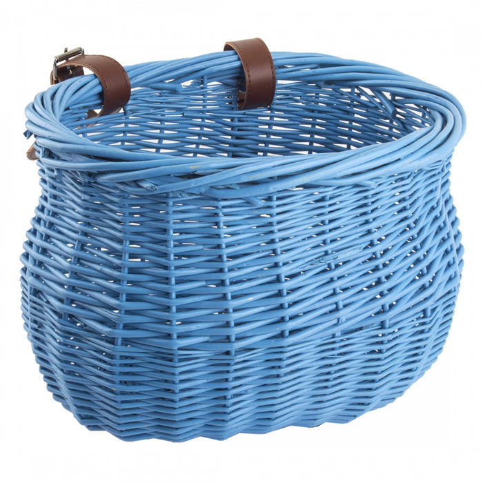 SUNLITE Willow Bushel BASKET SUNLT FT WILLOW BUSHEL BLU STRAP-ON 13x8x9