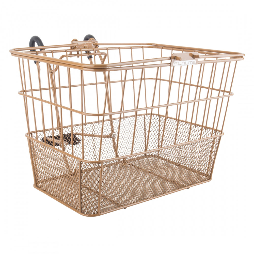 SUNLITE Standard Mesh Bottom Lift-Off BASKET SUNLT FT WIRE/MESH L/O STD BRN w/BRACKET