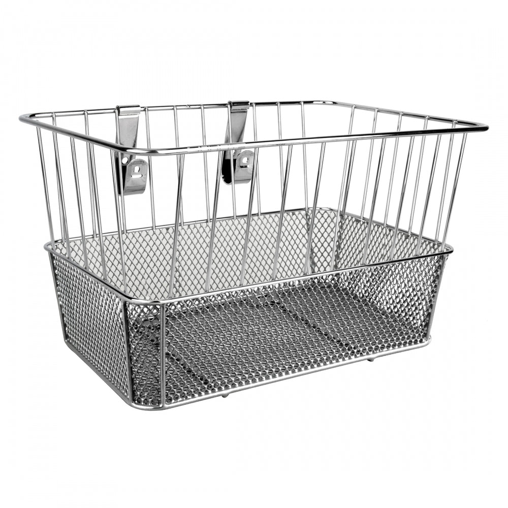 SUNLITE Standard Deep Wire/Mesh Basket BASKET SUNLT FT WIRE/MESH FXD 14x9x9 SIL w/LEGS