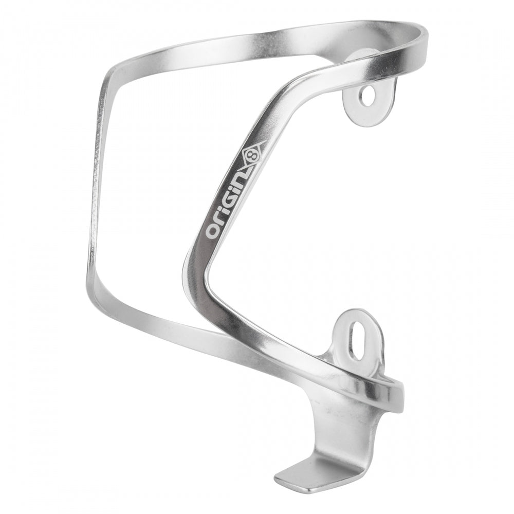 ORIGIN8 Slimline Bottle Cage Standard Alloy Silver Water Bottle Cage