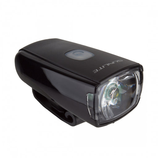 SUNLITE Micro Spot USB Headlight Black Bicycle USB Rechargeable Light