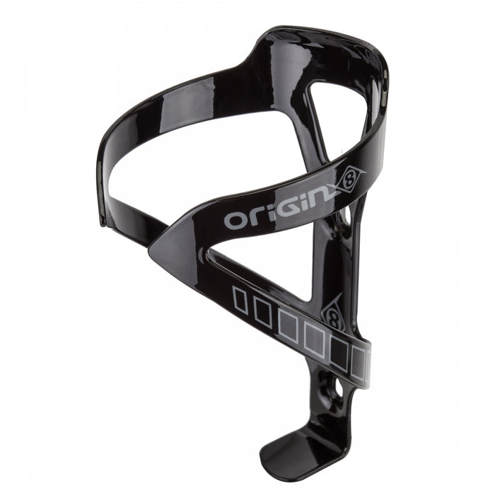 ORIGIN8 Alloy Klutch Cage Standard Alloy Black/Grey Water Bottle Cage