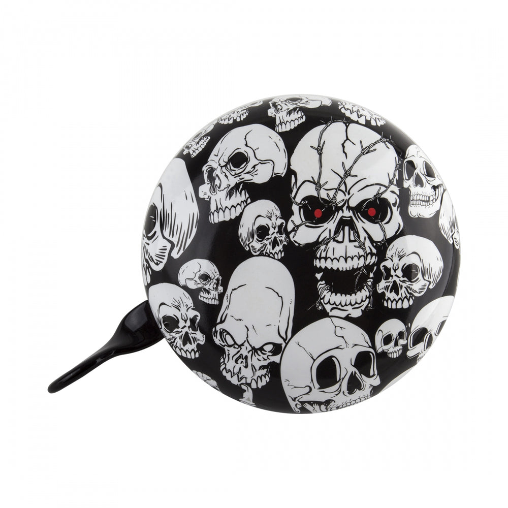 SUNLITE Ding Dong Skulls Black Bike Bell