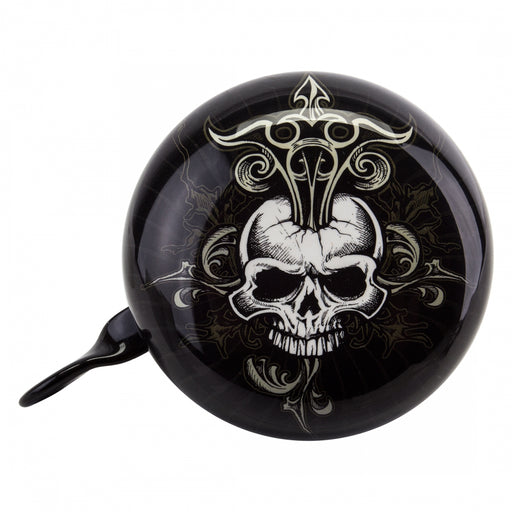 SUNLITE Ding Dong Skull Black Bike Bell