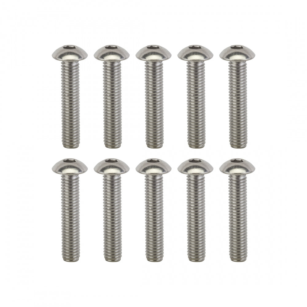 SUNLITE Stainless Steel Button Head Bolts HARDWARE BOLTS SUNLT ALLEN SS BUTTON M5x25 BGof10