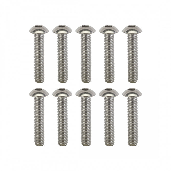 SUNLITE Stainless Steel Button Head Bolts HARDWARE BOLTS SUNLT ALLEN SS BUTTON M5x25 BGof10