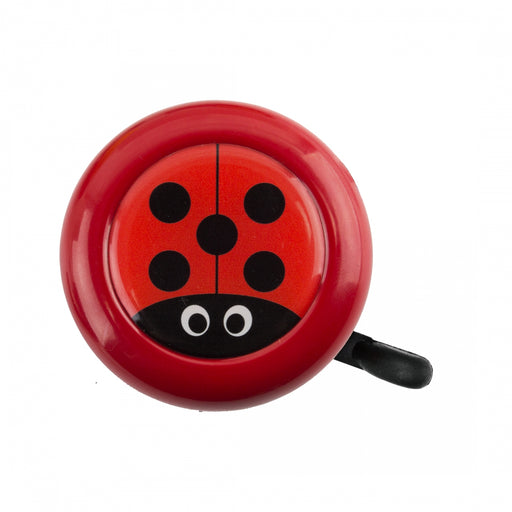 SUNLITE 54mm Alloy Ringer Lever Lady Bug 54mm Red Bike Bell