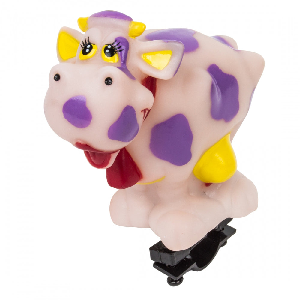 SUNLITE Squeeze Bike Horn Pink Cow