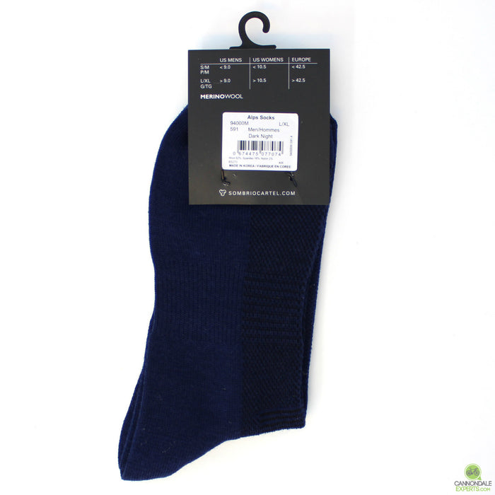 Sombrio Alps Socks Dark Night Small/Medium