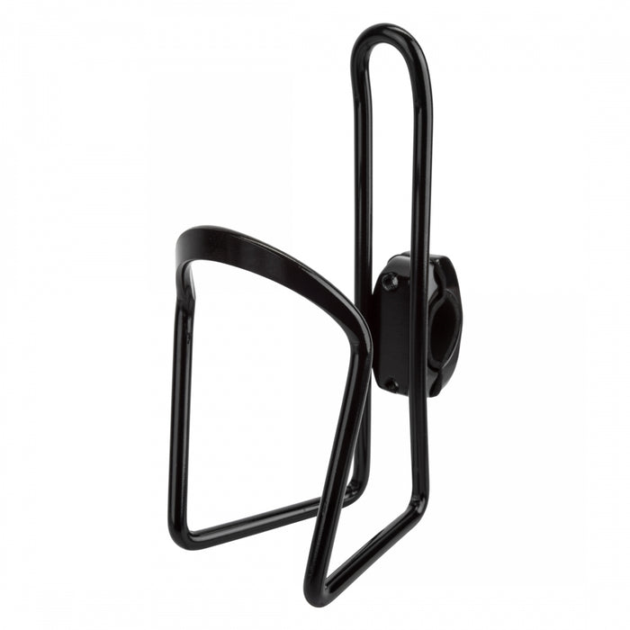 SUNLITE Handlebar Mount Cage Standard Alloy Black Handlebar Water Bottle Cage