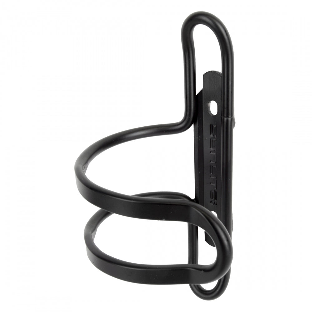 SUNLITE Side Load Water Bottle Cage Universal Side Load Alloy Black