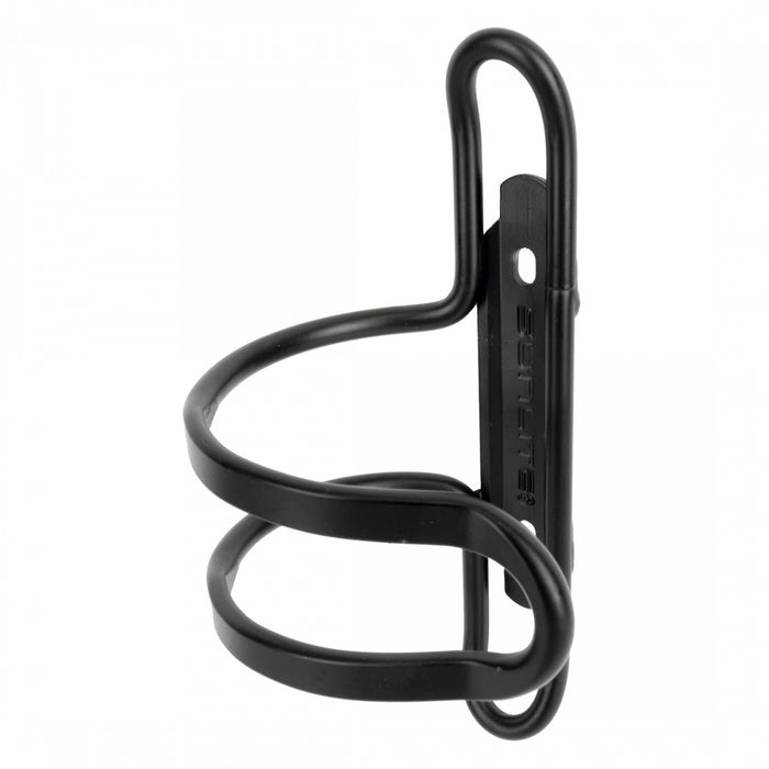 SUNLITE Side Load Water Bottle Cage Universal Side Load Alloy Black