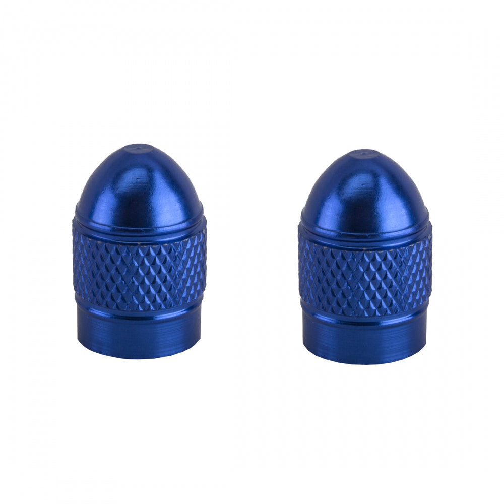 SUNLITE Hex Sport Valve Caps Hex Schrader Valve Blue